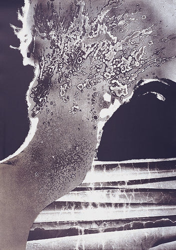 Demented Tidal Wave State I a lithograph by June Wayne