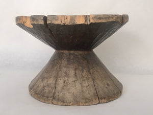 Hour Glass Shaped West African Stool