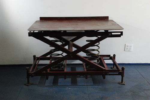 Coil Spring Factory Table
