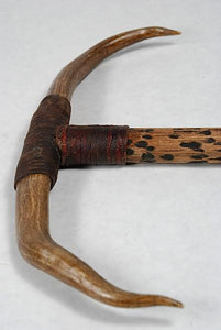 a sioux indian gun barrel hide scraper and a dance wandäóÂ for sale