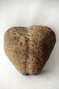 Native American anchor stone in heart shape