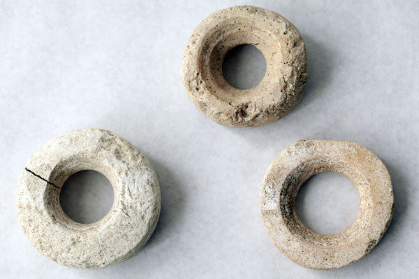 Three Solomon Island Seashell Currency Rings