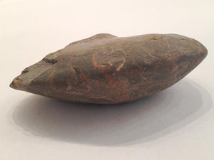 cutting edge of a large handaxe from the Garonne region