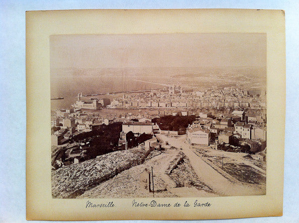 the port of Marseille, France circa 1890