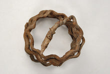 Ancient West African Iron Double Snake Coil